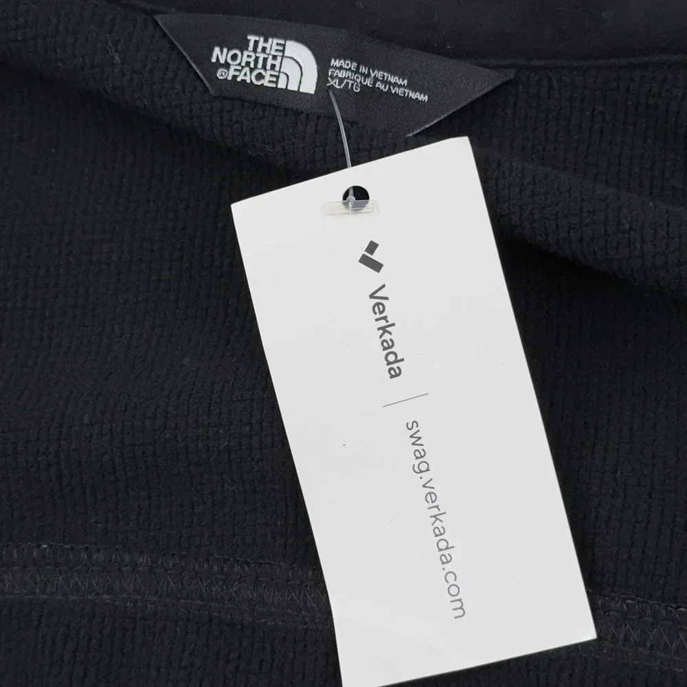 NEW The North Face Ridgewall Softshell Vest Mens XL Black DWR Zip‎ Verkada Logo
